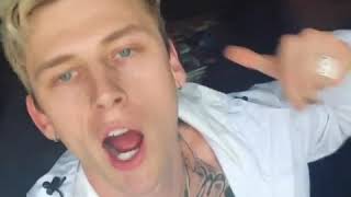 MGK spitting over Tech9 song