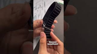 Alpine Loop Black Strap for all Apple Watch🔥🔥🔥🔥🤩🤩