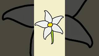 Draw Jasmine Flower #flowerdrawing #flowerpainting #jasmine #artasmr