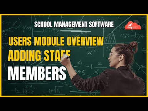 Add Staff in User Module with Ease – Free Open Source School Management Software