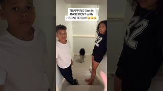 TRAPPING Son in BASEMENT with HAUNTED Doll Gone BAD 🤣🤣🤣