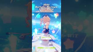 2025 Barbara Having a 5 Star Burst Animation