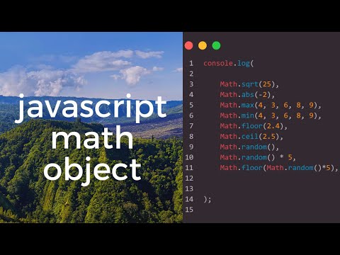 javascript math object