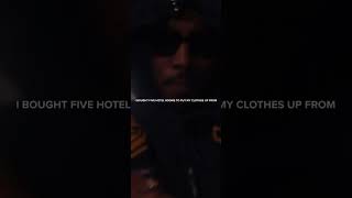I bought five hotel rooms to put my clothes up from the mall (Mad Max - Lil Durk & Future Voices)