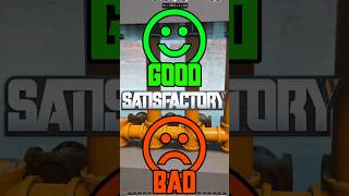Pipe vertical alignment | Satisfactory GOOD & BAD (04) #satisfactory #gametips