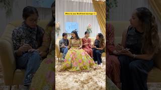 When its your bestfriend marriage 👧🏼 #shorts #sejalgabashorts #ytshorts #marriage