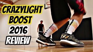 Adidas Crazylight Boost 2016 Performance Review!