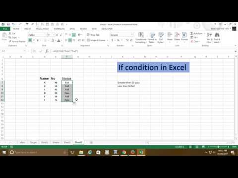 IF formula in excel
