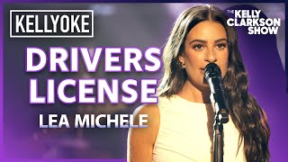 Lea Michele Covers 'drivers license' By Olivia Rodrigo | Cameo-oke