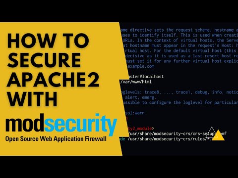 Apache2 ModSecurity Tutorial | Apache2 WAF