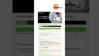 TCS Careers job Vaccancy #job #jobseekers #jobsearch