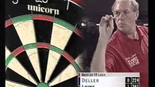 Keith Deller v John Lowe - 2000 World Matchplay Darts 1/2