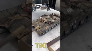 T90 RC tank short show. #toys #tank #rc #military