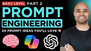 Learn Prompt Engineering with Practical Work & Life Prompts | Beginner Friendly AI Skills