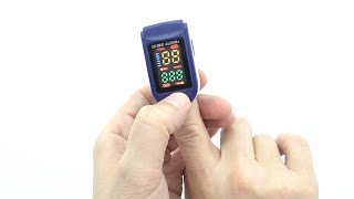 Fingertip Pulse Oximeter Lk87 Unboxing 4K