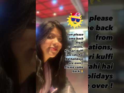 Sun on vacation | cool breeze | bas ho gyi aaj toh | @sonali_kapoor #remix #music