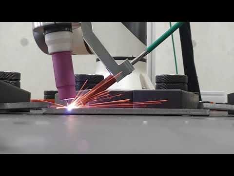 Tig welding Cobot Arc Tracking