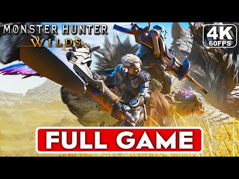 MONSTER HUNTER WILDS Gameplay Walkthrough FULL GAME [4K 60FPS PS5 PRO] - No Commentary