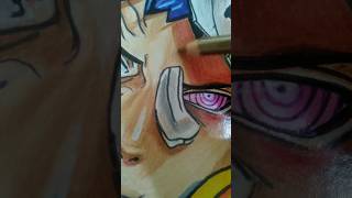 Obito sad thought 💭 #artbysukhraj #obito #naruto #shorts #shortsfeed #art