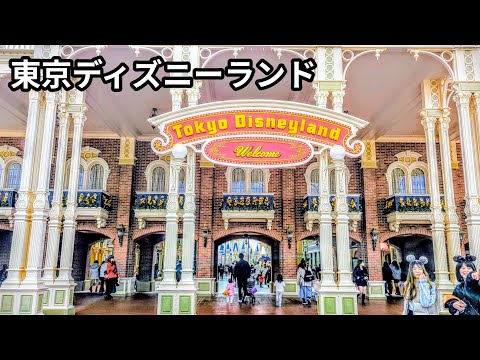 [Tokyo Disneyland] Stroll around Castle Forecourt from World Bazaar
