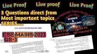 gs3 upsc mains 2023 | Live proof | one step towards ias #upsc #upscexam #gs3 #upscexam #mains2023