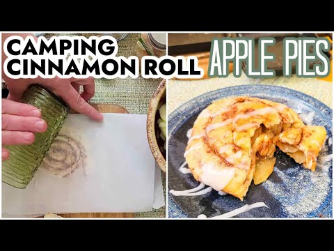 Cinnamon Roll Apple Pie Camping Dessert Recipe