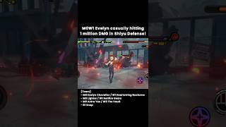 M0W1 Evelyn hitting 1 million in Shiyu Defense! | #zzz #evelyn #astrayao #zzzero #ゼンゼロ #mobile