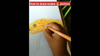 How to draw snake 🐍