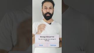 Phone Storage Full Problem Fixed 100% #tipsandtricks #techtips #techshorts #tech #techvideo #shorts