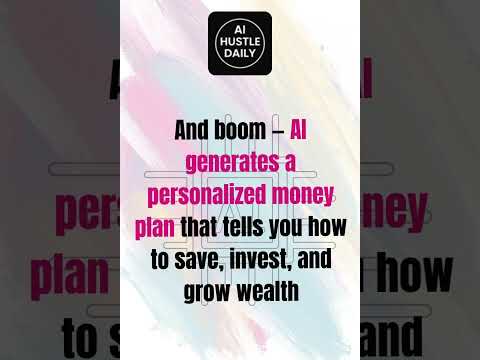 AI Builds Your Personal Finance Plan #AIFinancePlan #PersonalFinanceAI #aihustledaily #earnwithai