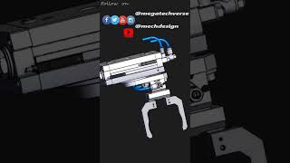 rotary pneumatic unit 3D cad data exploded view #3d #3dproject