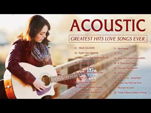 Acoustic Old Love Songs Cover 2020 - Greatest Hits Popular English Acoustic Love Songs 80s 90s Ever