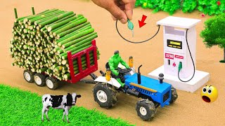 diy diorama making mini petrol pump science project || ‪@MiniCreative1  @KeepVilla @sanocreator
