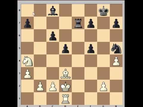 Slutspil Tal vs Lisitin 1956