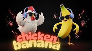 Chicken Banana Dance Song 🍌🐔 | Fun Kids Music Video!