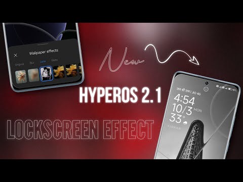 New HyperOS 2.1 Lockscreen Effect ⚡ Enable In Any Xiaomi, Redmi & POCO Device |