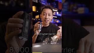 I tested both 8,000-lumen lights for 3 weeks—here's which one won #Shorts
