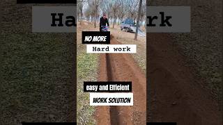 Super Efficient! This Trenching Machine Speeds Up the Job!