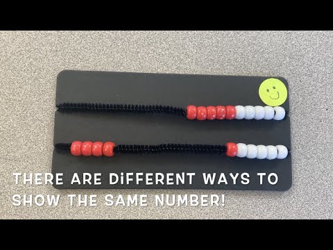 1st Math Lesson #7: Exploring the Number Rack