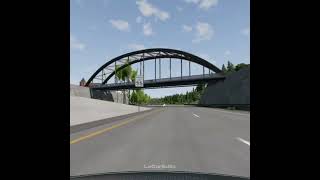 Flying Crash ☠️ #shorts #brazilfunk #cars #edit #fyp #beamng #beamngdrive