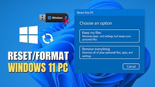 How to Format/Reset Windows 11 PC [without USB or ISO]
