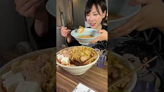 [Big eater] I ate a bright red ramen with heaps of toppings [Ramen Butayoshi Nogamicho store] 1F ...