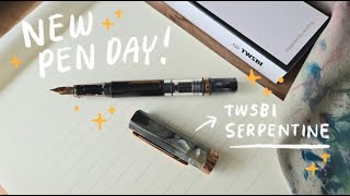 *NEW* TWSBI Eco Serpentine: Unboxing, Reviewing & Refilling