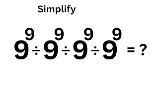 A Tricky Exponent Problem