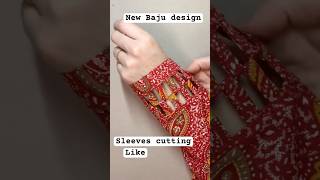 New Baju sleeves design cutting #easytips #sewing #fashion #sleeves #style #bajudesign #viral
