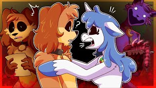 DogDay X CraftyCorn VS CatNap's Corrupted Lies | Obsession AU | Poppy Playtime Chapter 4┃Comic Dub