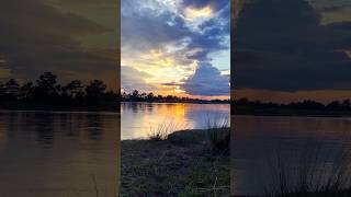 Golden hour by Beki river ✨🌊 #EveningGlow #RiverVibes"