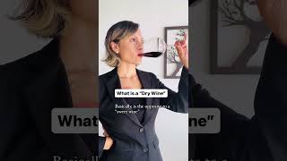 What is “Dry Wine”? More in comments! #winelover #winetasting #wine