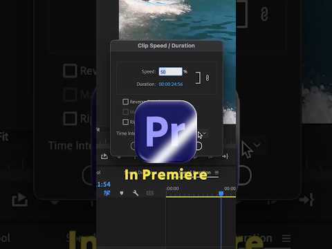 Premiere’s Buttery Slow-Mo in 3 Steps😋😎