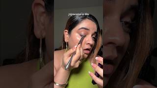 Have you tried NYKAA'S latest Eyeshadow pallet 👀🥵 #ashortaday #pkbtries #nykaahaul #eyeshadowpalette